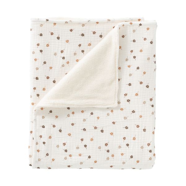 Cottonbaby Wiegdeken - Little Flowers - 75 x 90 cm