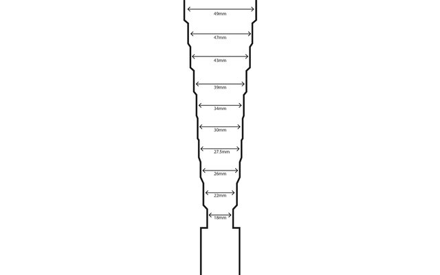 Haba Adapter für ausziehbaren Abwasserschlauch
