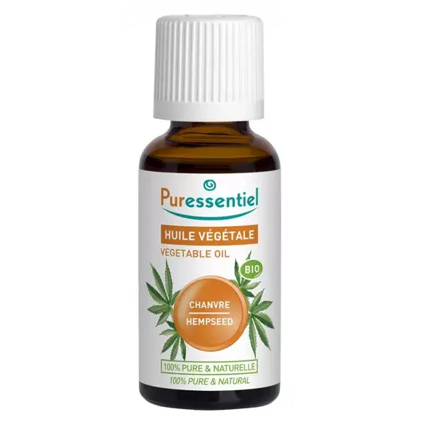 Óleo Vegetal de Cânhamo Orgânico Puressentiel 50ml