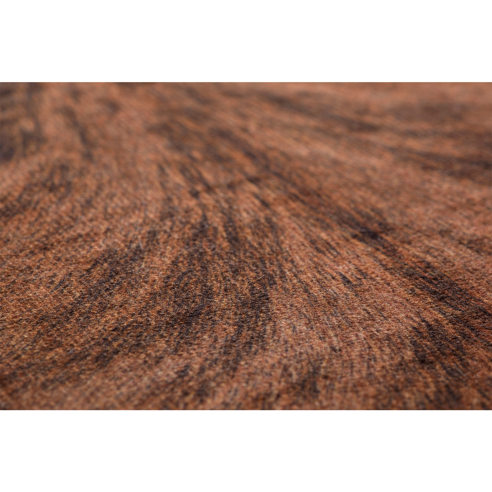 Teppich - braun-schwarz - 125x155 cm