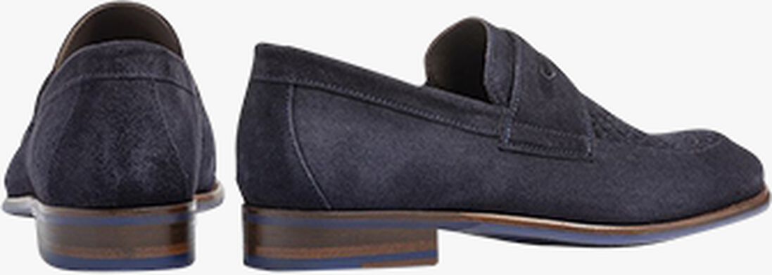 FLORIS VAN BOMMEL donkerblauwe floris van bommel loafers sfm-40032