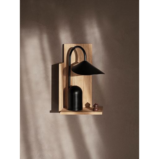 ferm LIVING Arum Portable Bordlampe, Black