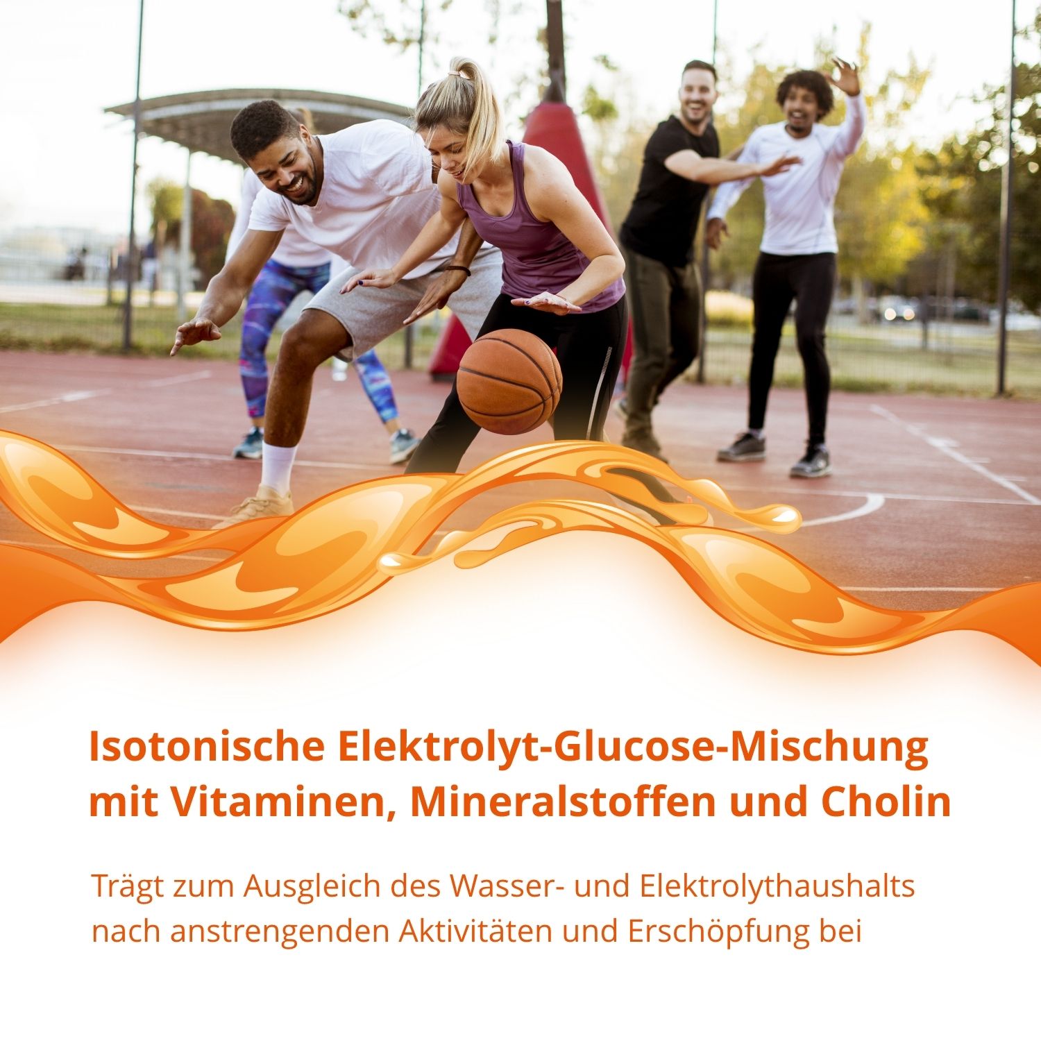 Elotrans® reload – Veganes Trinkpulver – nach anstrengenden Aktivitäten oder bei Erschöpfung, Isotonische Elektrolyt-Glucose-Mischung