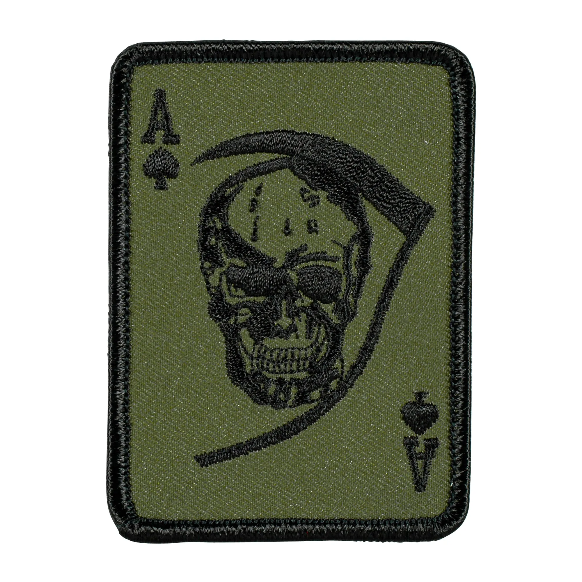 Fritzsch -  Abzeichen US Textil Death Ace oliv