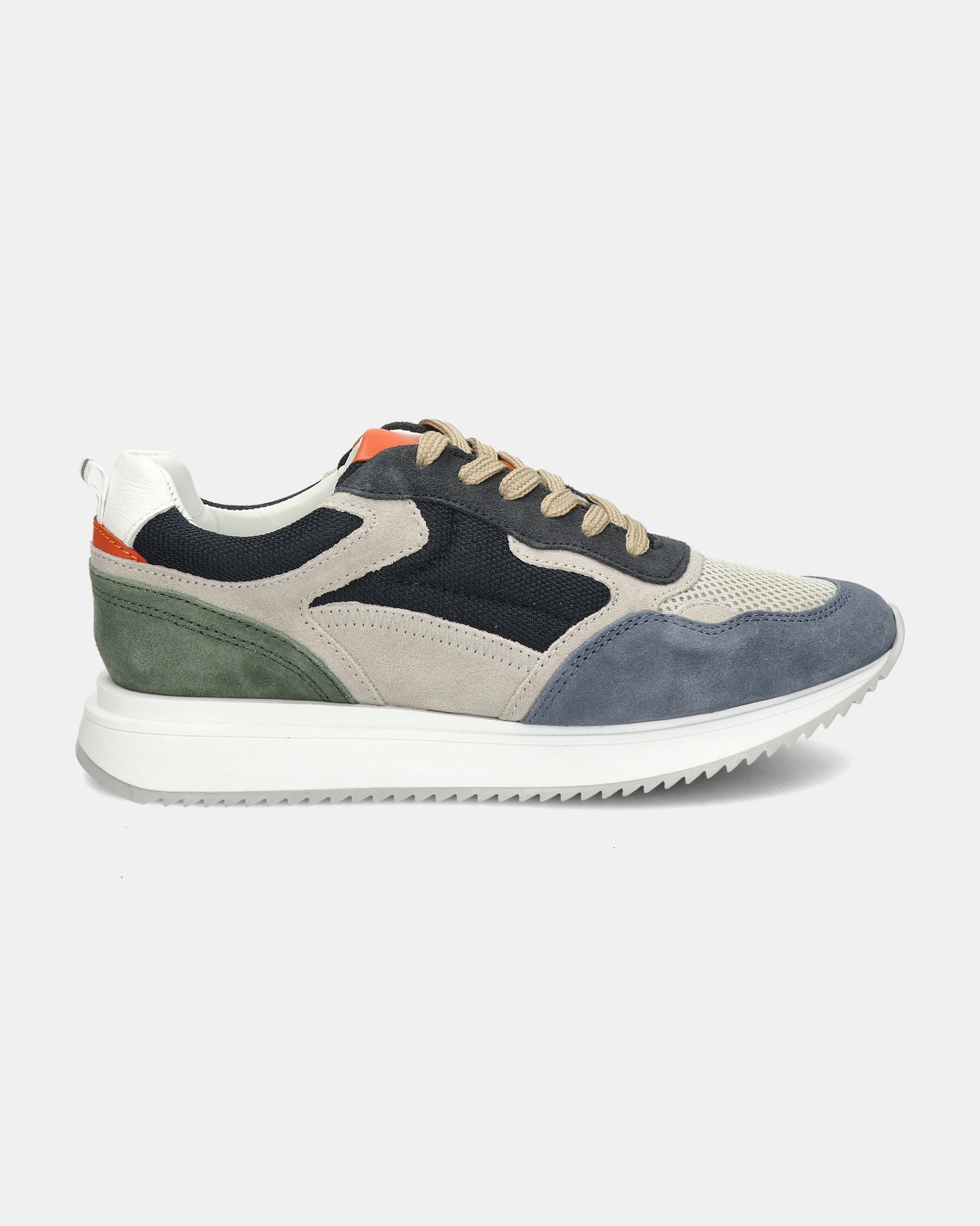 Nelson Nash Lage sneakers  - blauw