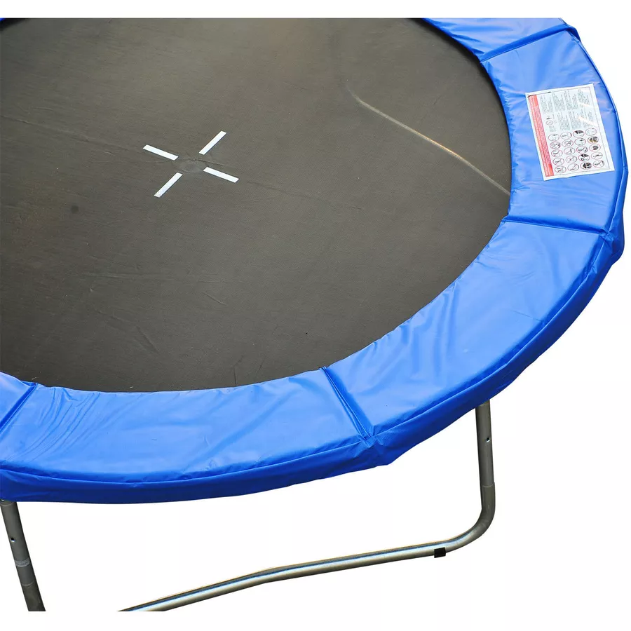 Outsunny Randabdeckung für Trampoline blau