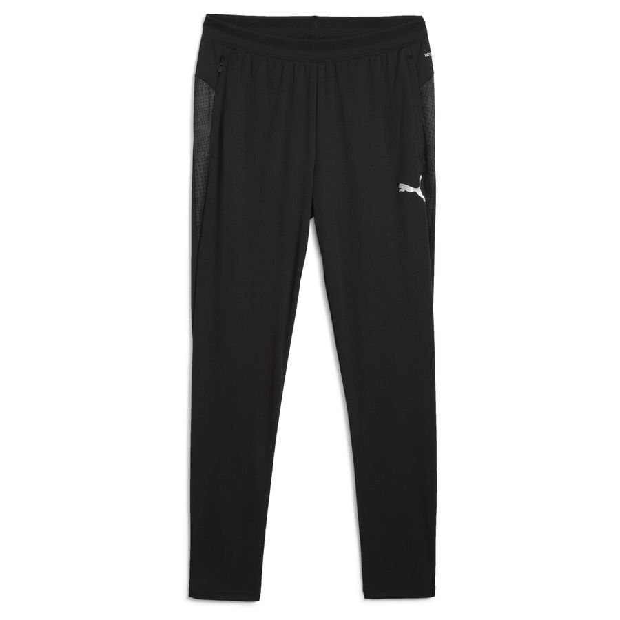 PUMA Bas de Survêtement teamCUP - Noir/Argenté/Gris