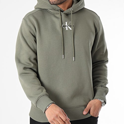 Sweat Capuche 3749 Vert Kaki