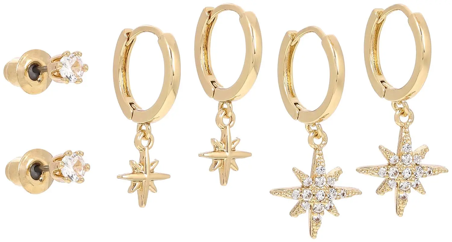 Creolen-Set - Wonderful Stars