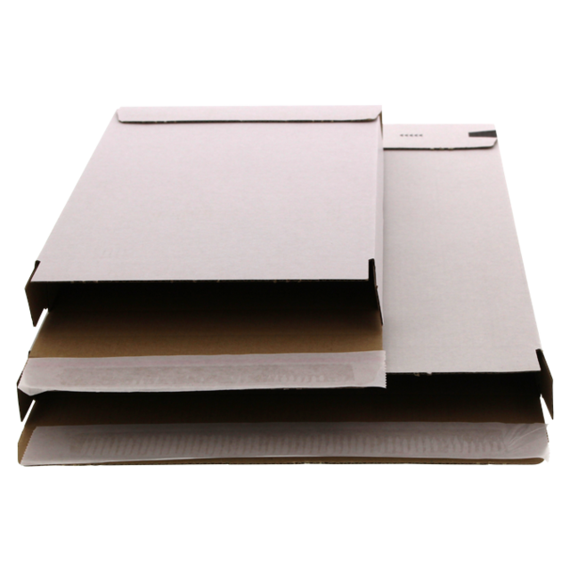 SendProof® Brievenbusdoos, A5, golfkarton, 260x170x28mm, wit