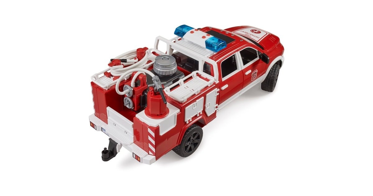 bruderRAM 2500 brandweerwagen met licht en geluid Modelvoertuig  (02544)