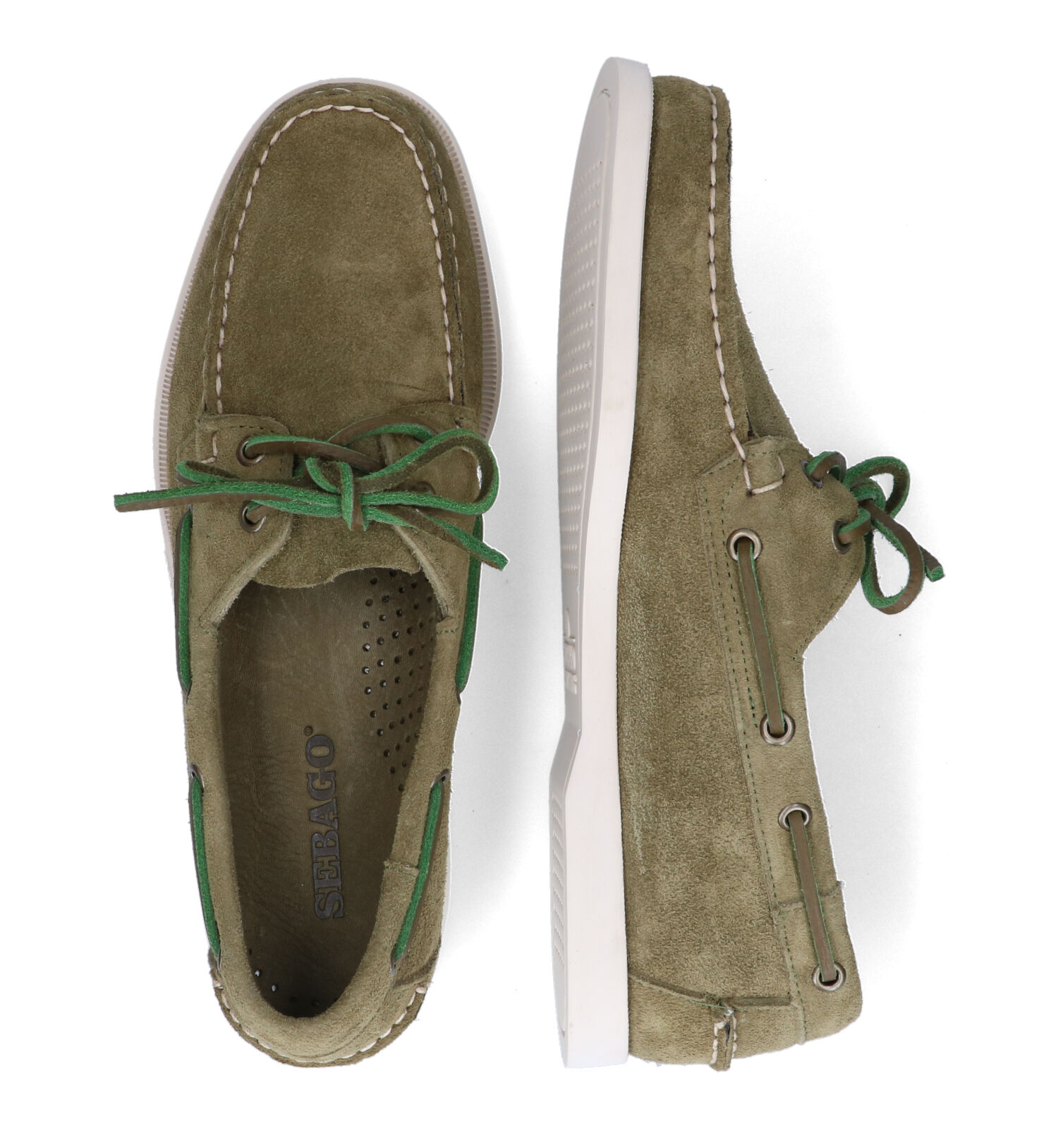 Bootschoenen groen