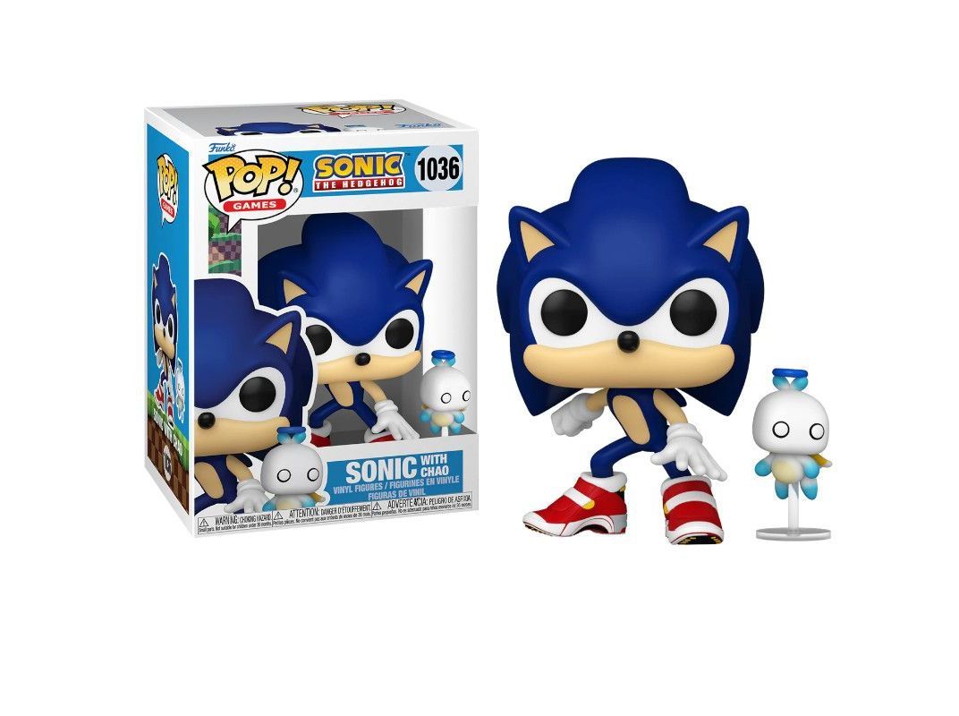 FIGURA POP! SONIC W/CHAO
