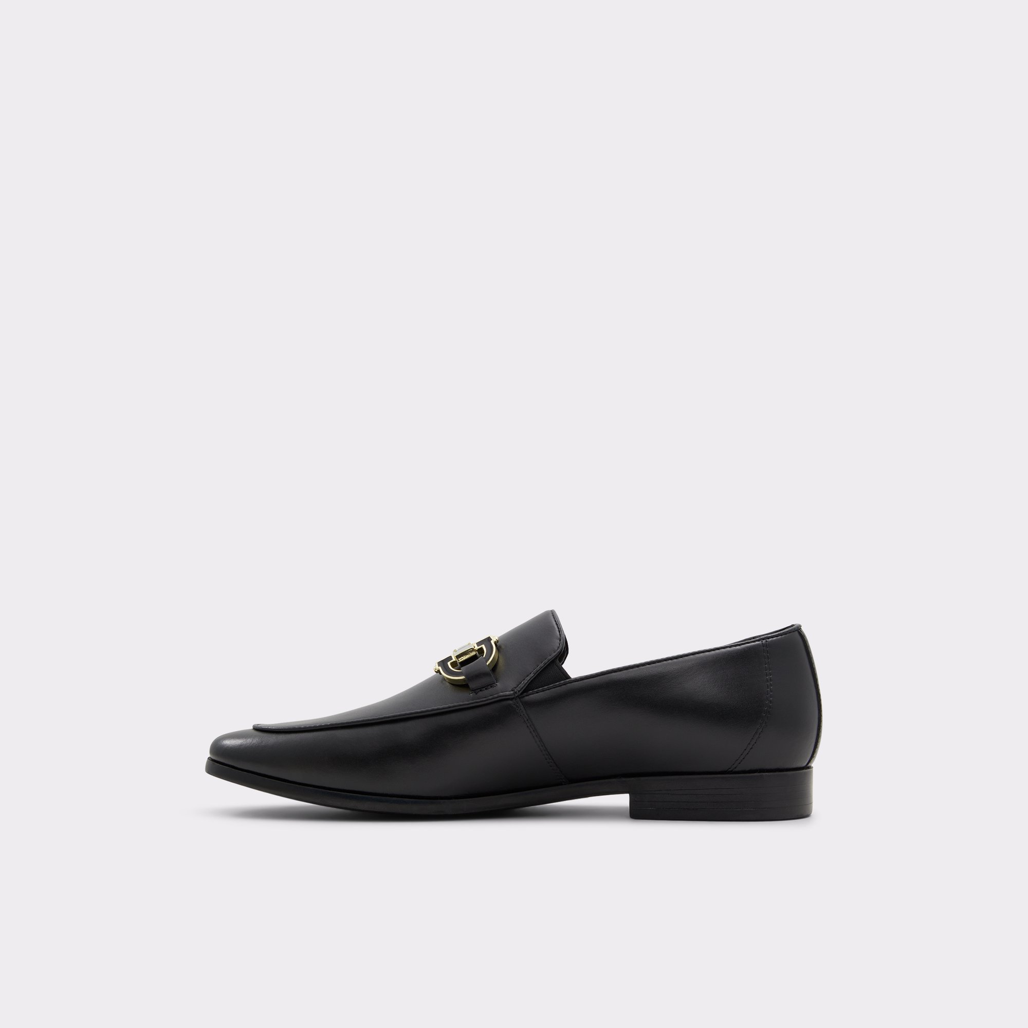 Bolton Black Leather Smooth Men Dress Shoes