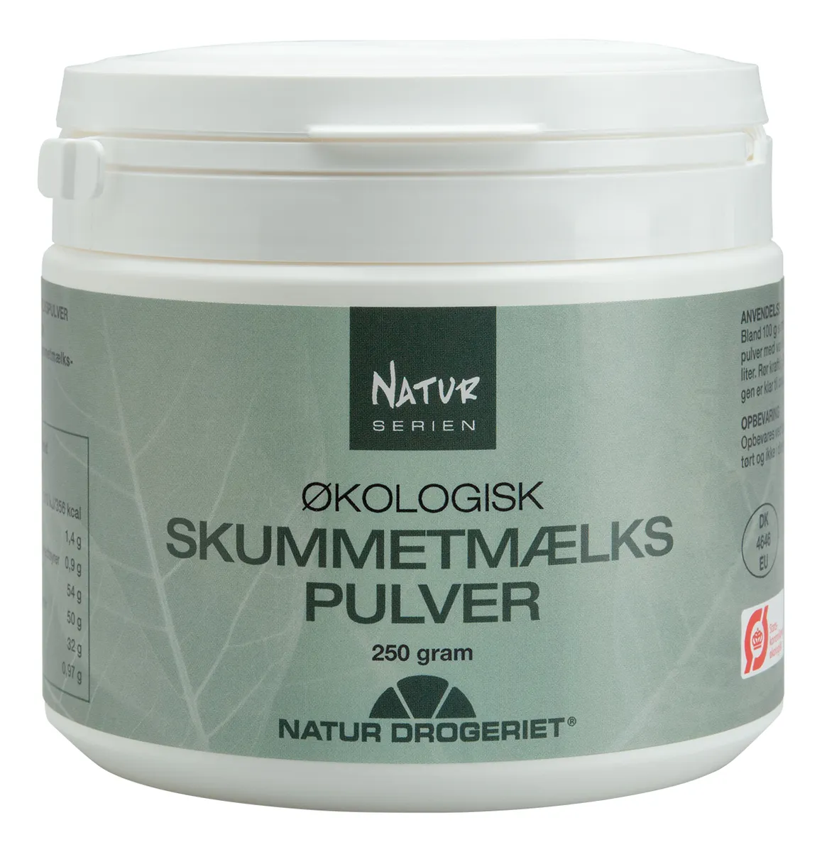 Natur-Drogeriet Skummetmælkspulver Ø - 250 g.
