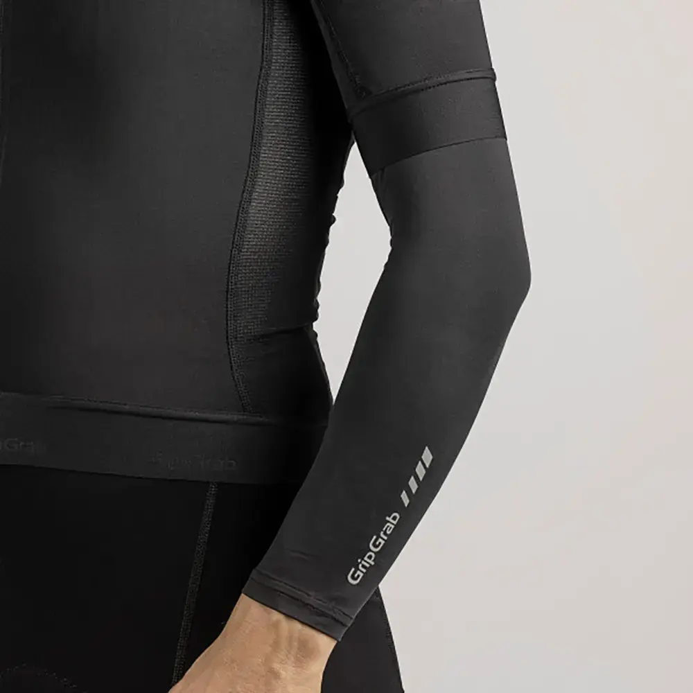 GripGrab UPF 50+ UV Protect Armwarmers Zwart