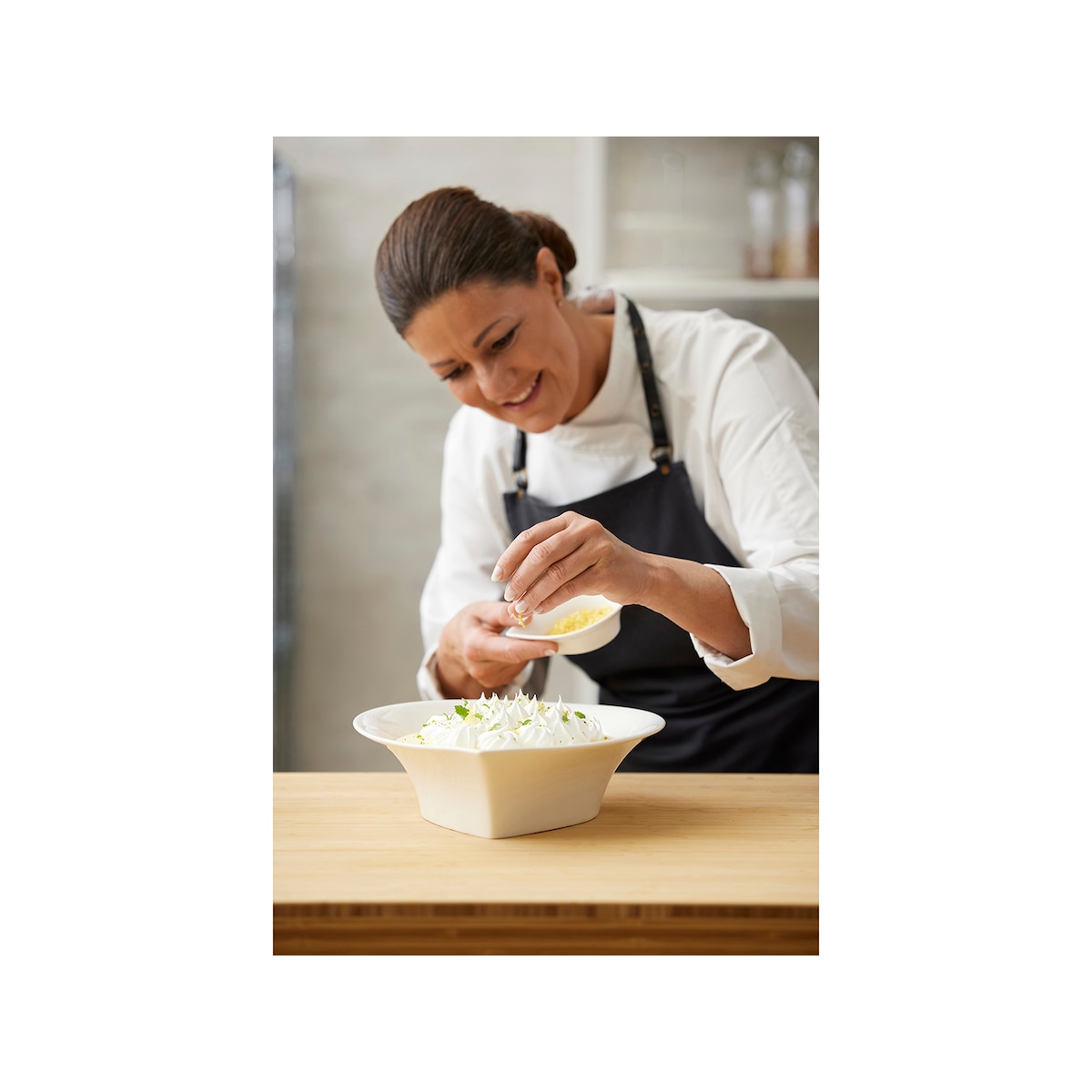 Blomsterbergs Dropshaped bowl 13 cm 4 pcs White
