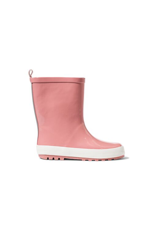 bottes de pluie enfant caoutchouc vieux rose