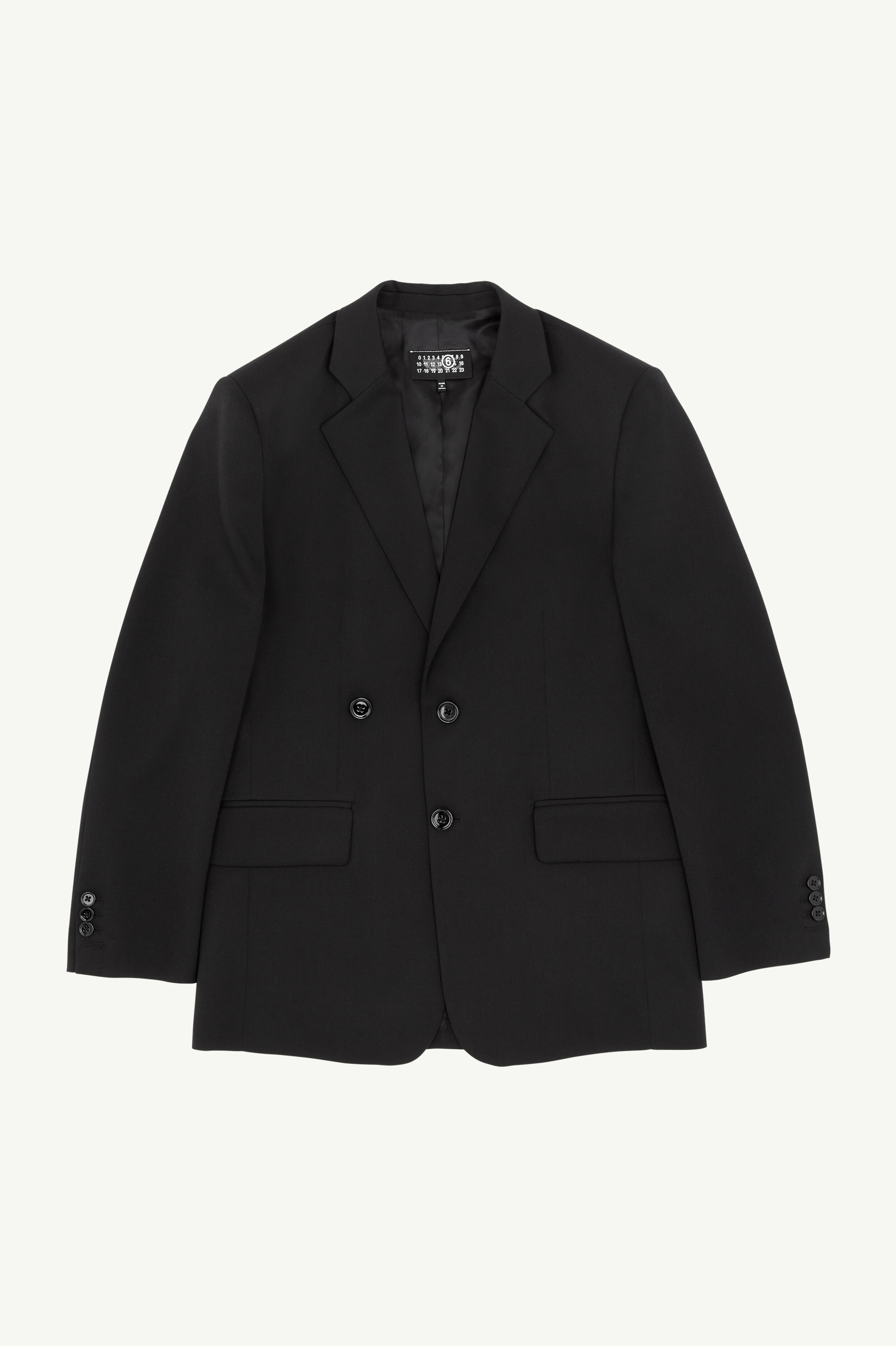Veste de tailleur en laine pour femme | MM6