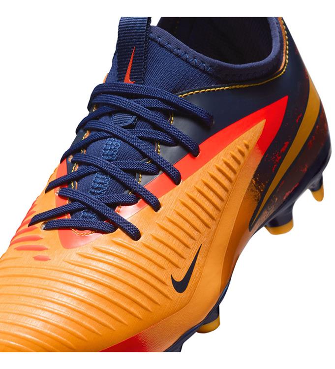 Nike JR PHANTOM 6 LOW ACAD FG/MG EH HQ2032-800 LASER-ORANGE-LEMON-VENOM-BLUE