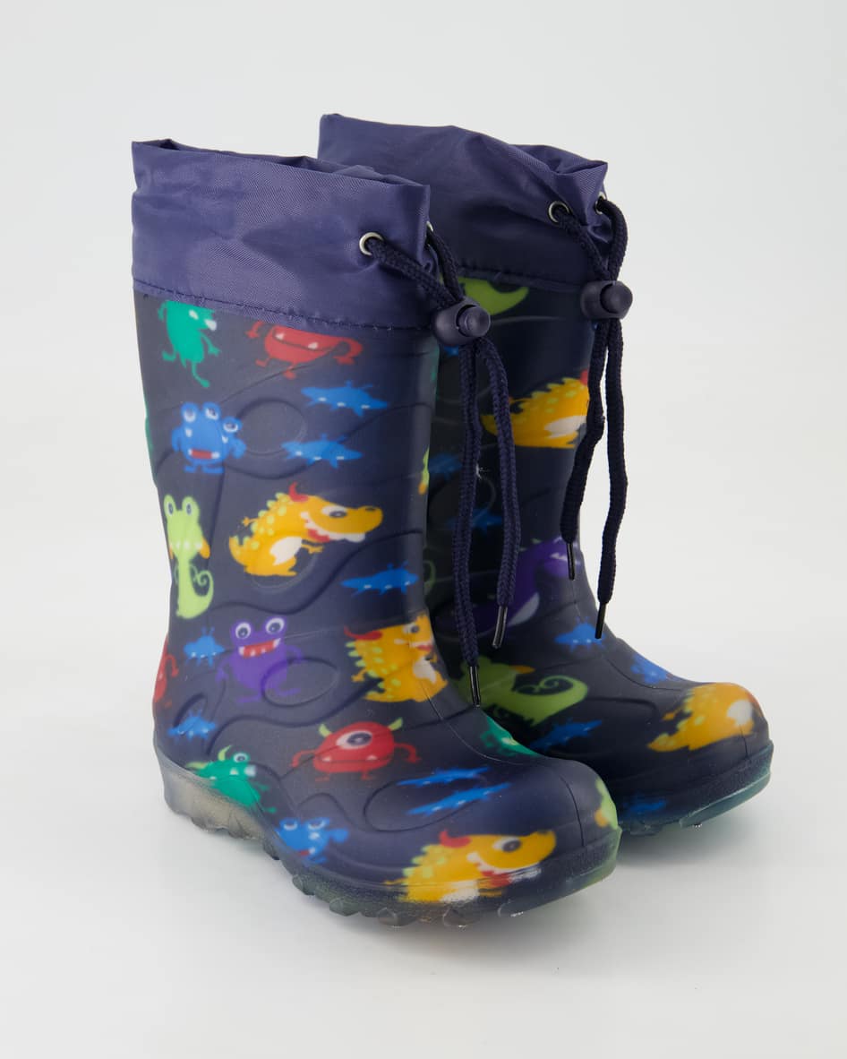 Beck Blinking Monsters Gummistiefel in Blau