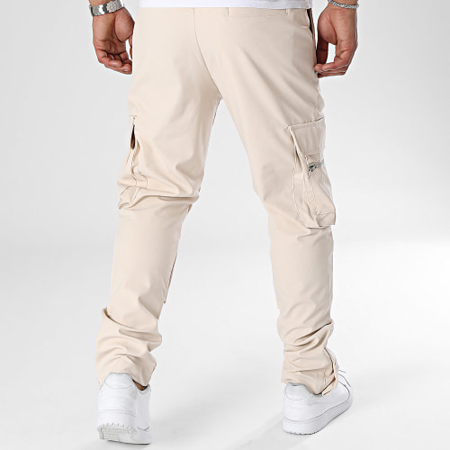 Pantalon Cargo Beige