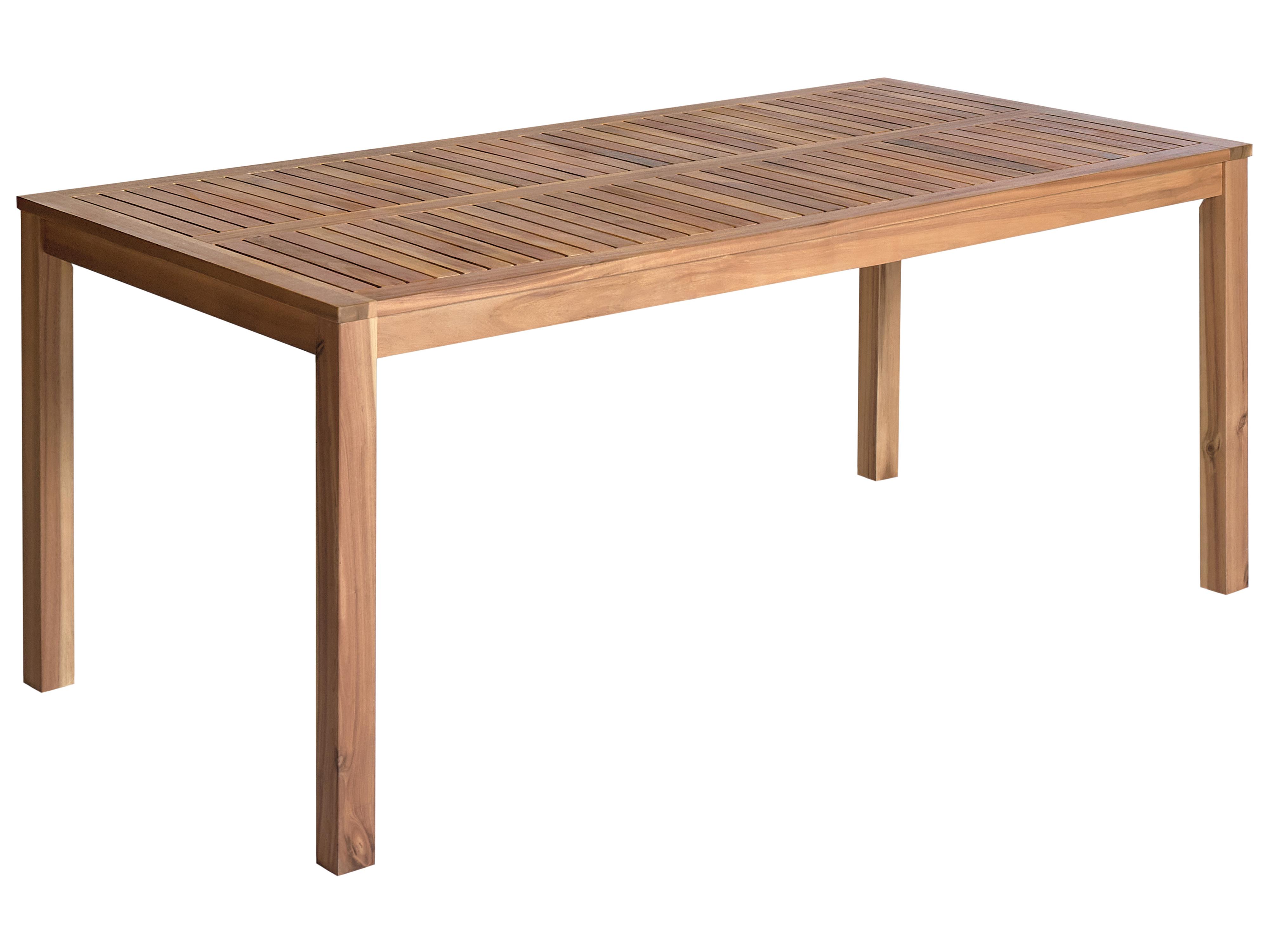 Tuin eettafel OMBRIANO 180 cm 90 cm Gecertificeerd acaciahout Lichtbruin