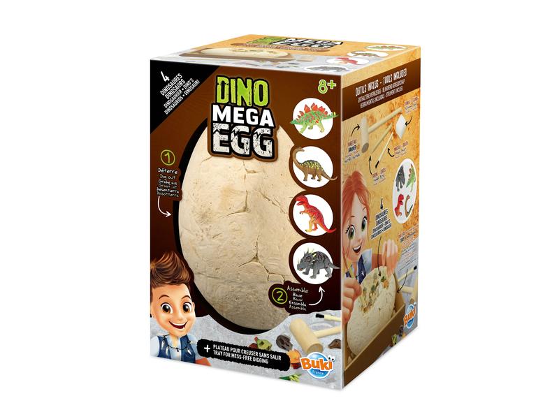 Buki Experimentierkasten Dino Mega Egg Schlüpfende Dinosaurier
