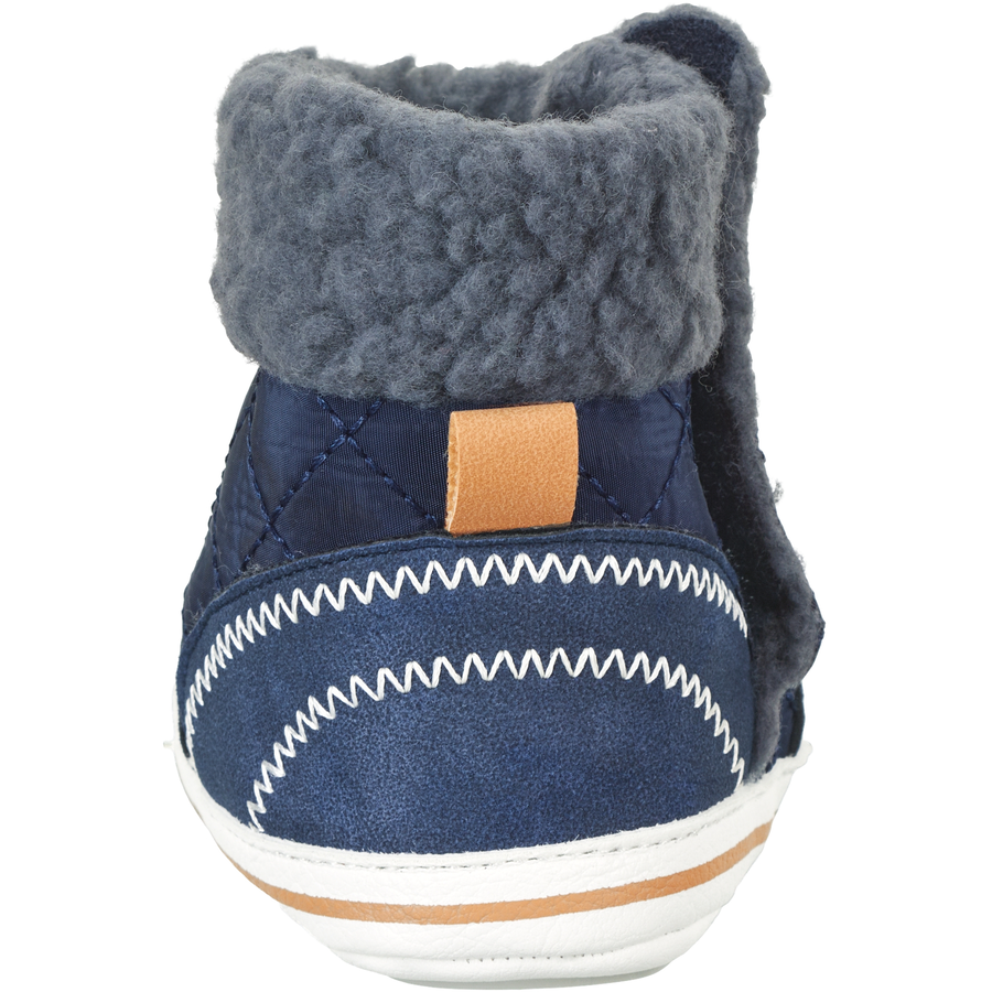 Sterntaler Babyschuh Steppmuster marine