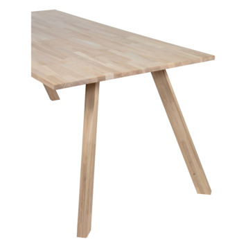 WOOOD tafelpoot Tablo 3-standenpoot vierkant eiken set 2 stuks