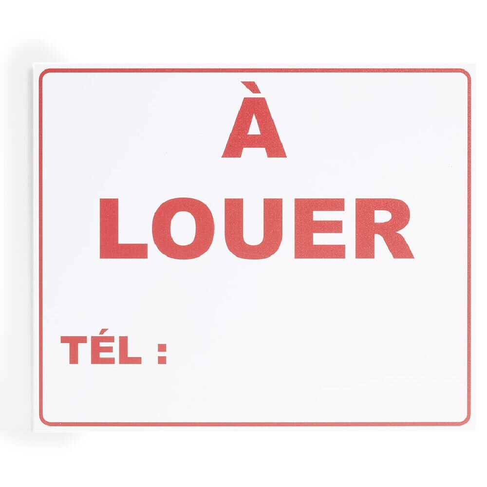 Plaque signalétique \
