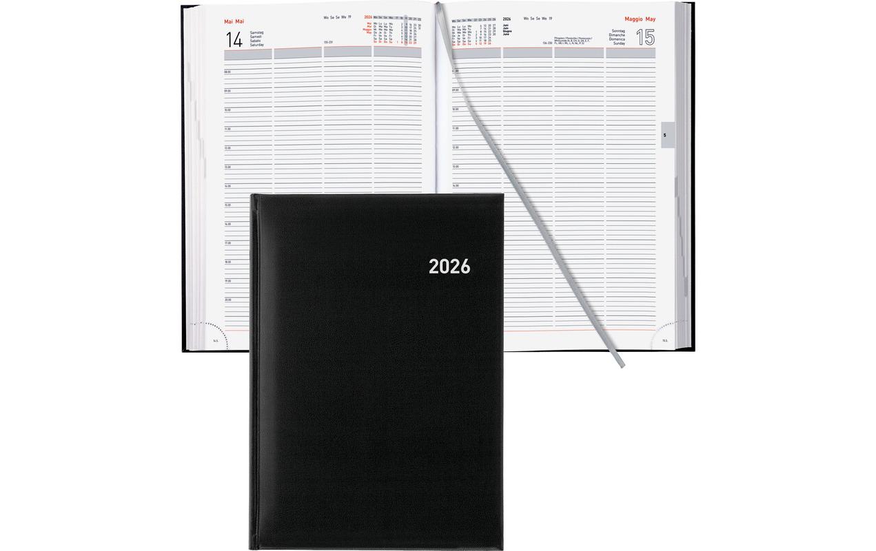 Geschäftsagenda Quattro 21 x 29.7 cmTaschenagenda 2026