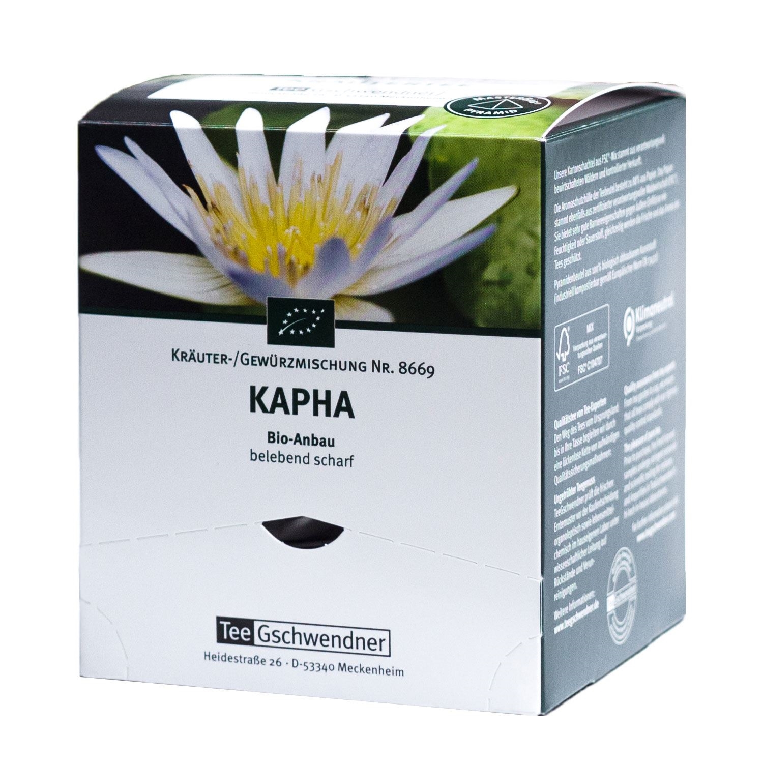 Ayurveda Kapha Bio (MasterBag® Pyramid)
