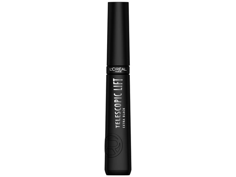 L'Oréal Paris Mascara Telescopic Lift Extra Black Wimperntusche für extreme Länge und einen Lifting-Effekt