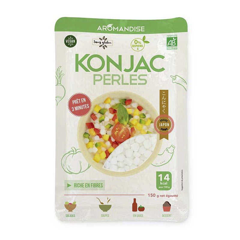 Perles de Konjac bio