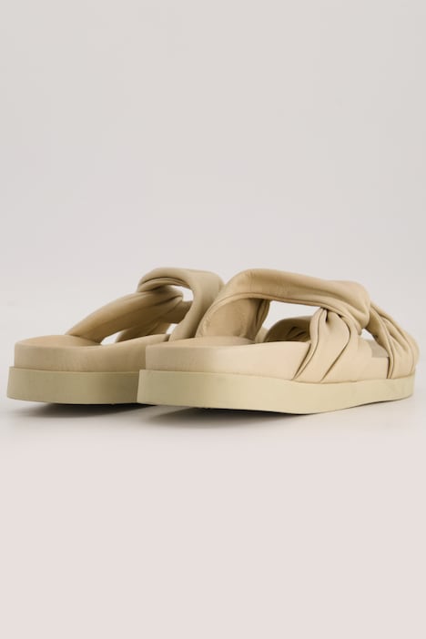 Leder-Sandalen, Doppelriemen, Weite H