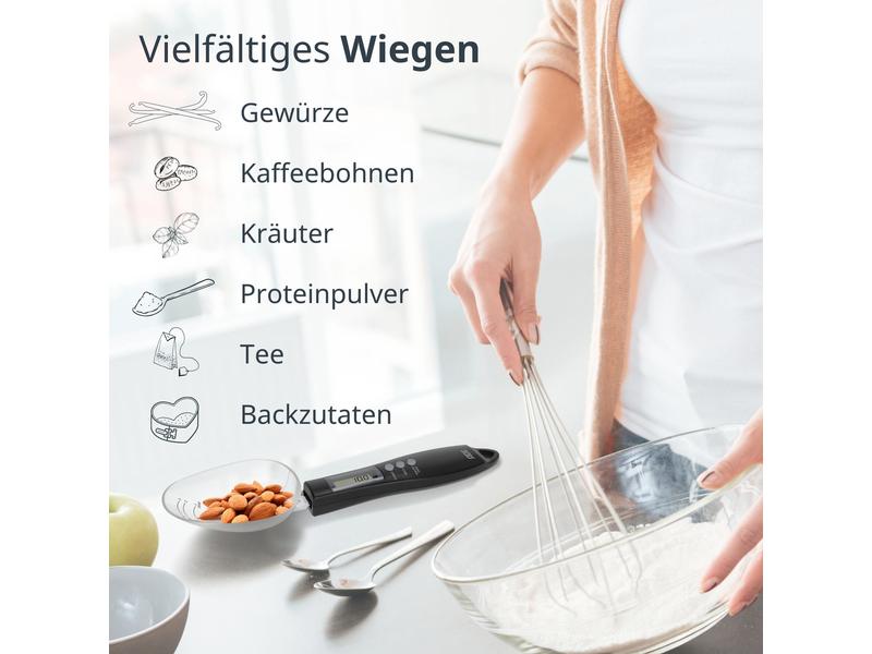 ADE Löffelwaage Eni Schwarz Waage Grün