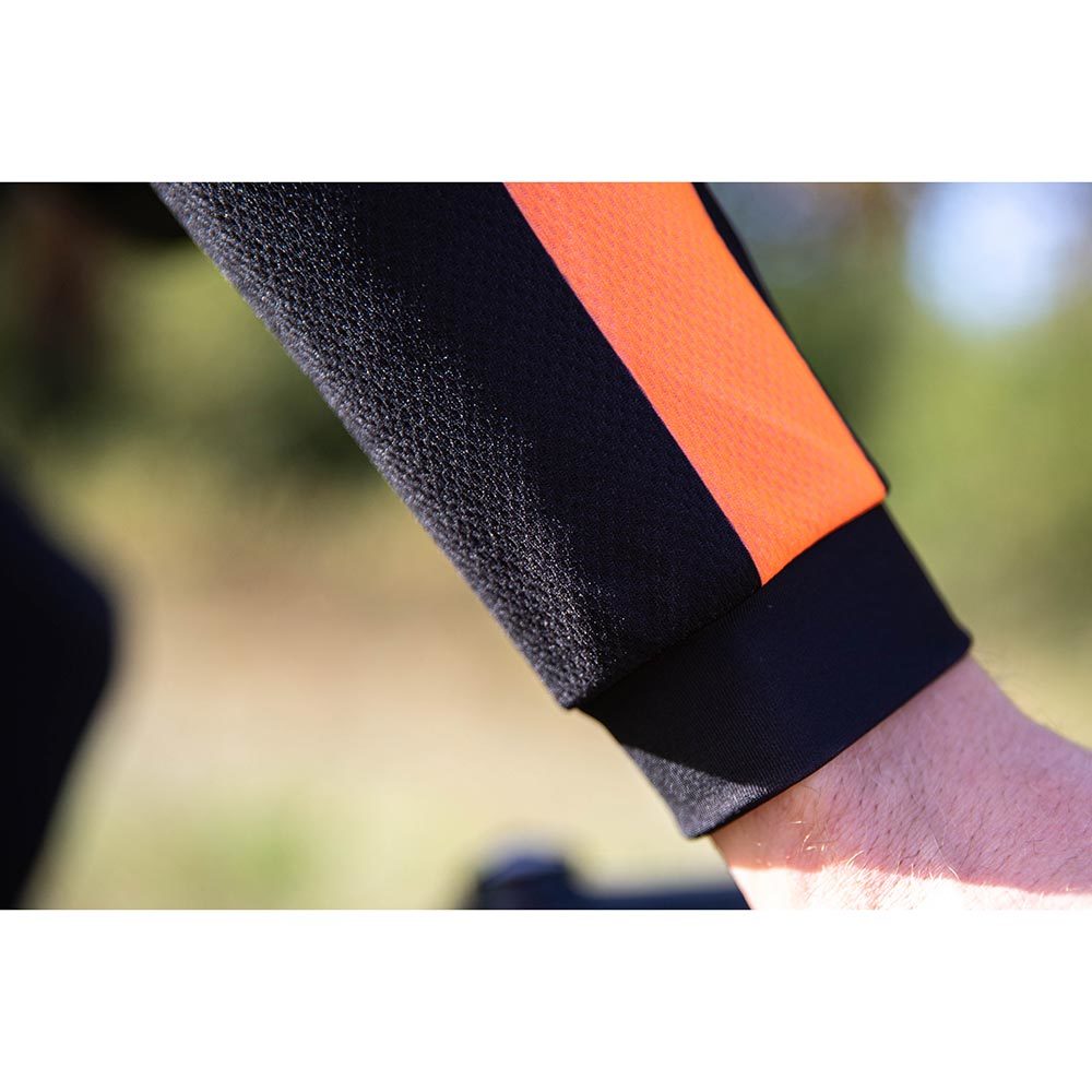 Craft LMTD Fietsshirt Lange Mouwen Zwart/Oranje Heren
