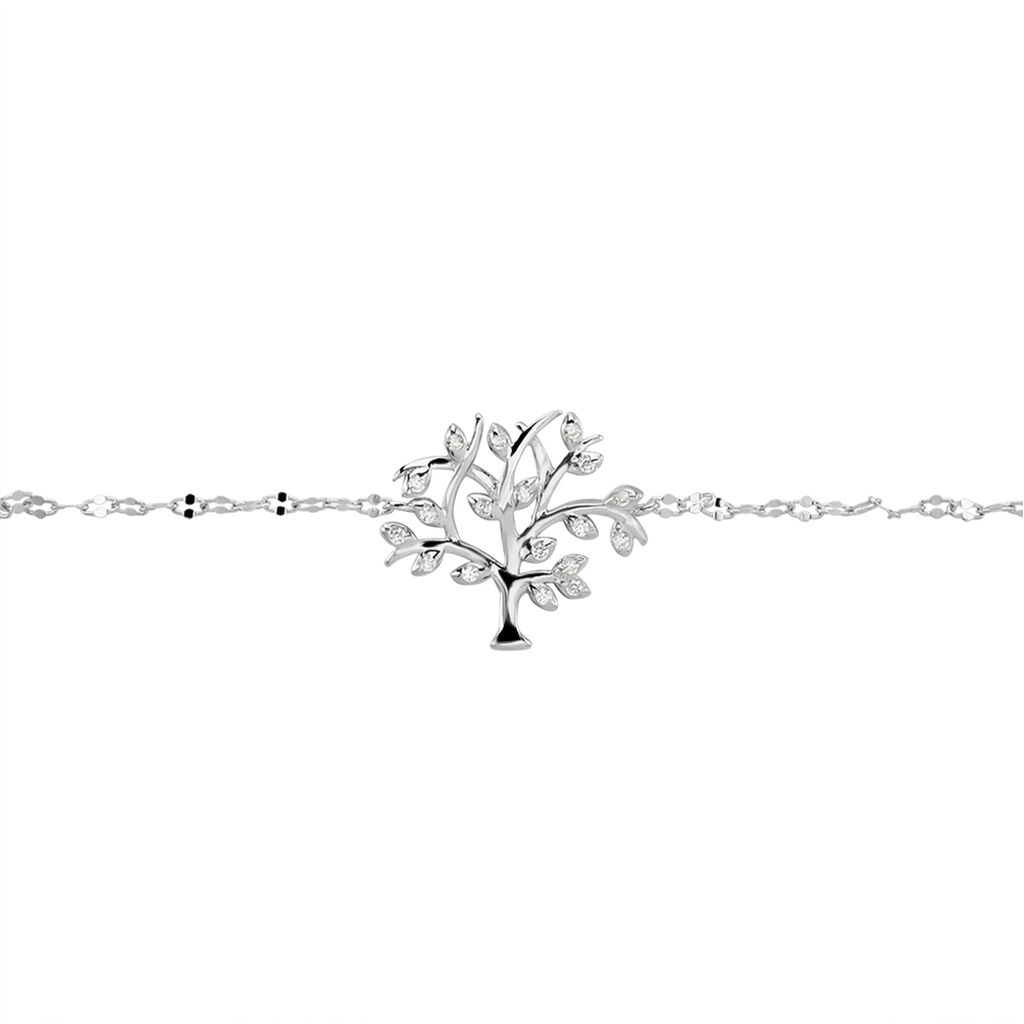Bracelet Argent Shandelle Oxydes De Zirconium