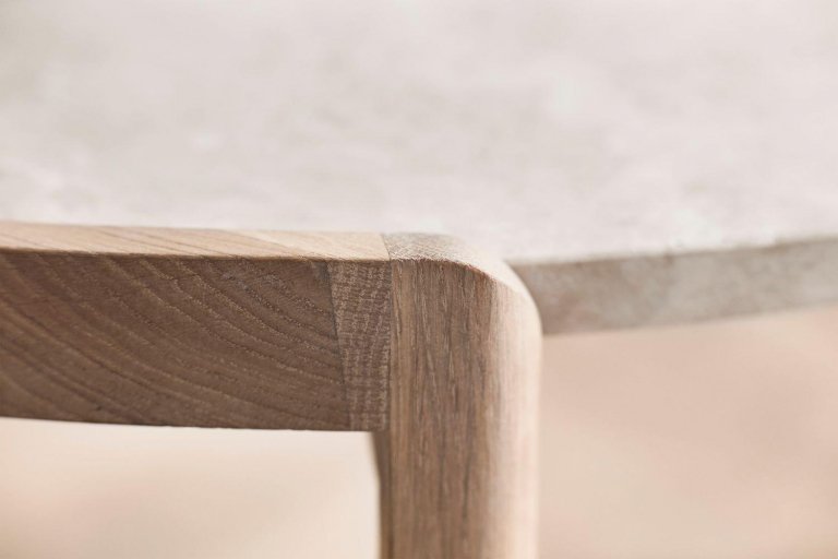 Bolia Mix salontafel Ø65 zand Travertine