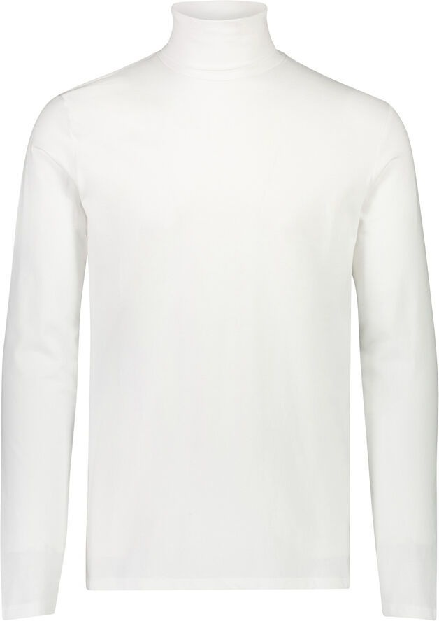 Lindbergh Roll neck tee L/S Hvid