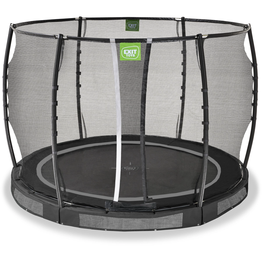 EXIT Allure Premium Bodentrampolin ø305cm - schwarz