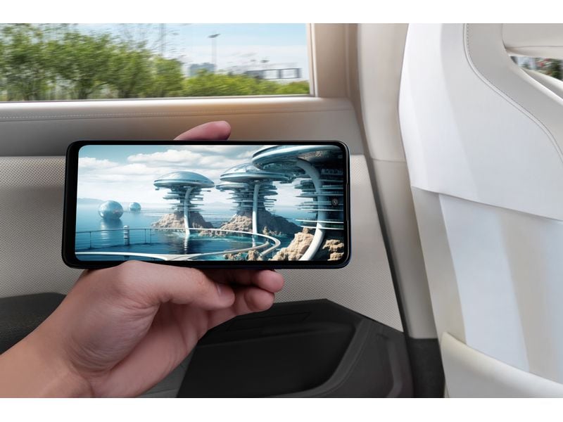TCL 50 5G 128 GB Space Grey 6.56“ Android Smartphone mit 50 Mpx HDR-Doppelkamera