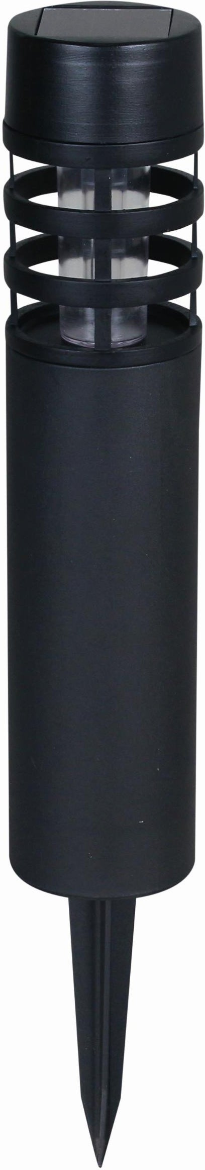 Luxform Lighting solar tuinlamp Montelimar zwart D 6,2 H 38,8 cm