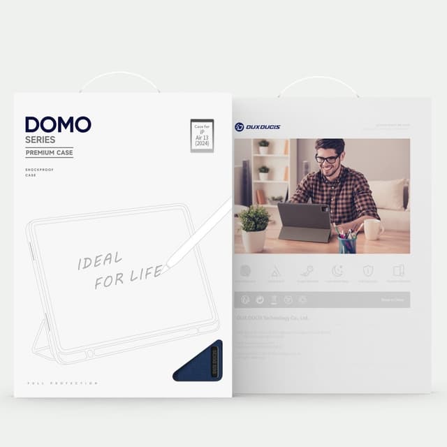 DUX DUCIS Domo iPad Air 13 (2024) Trefoldet stativ