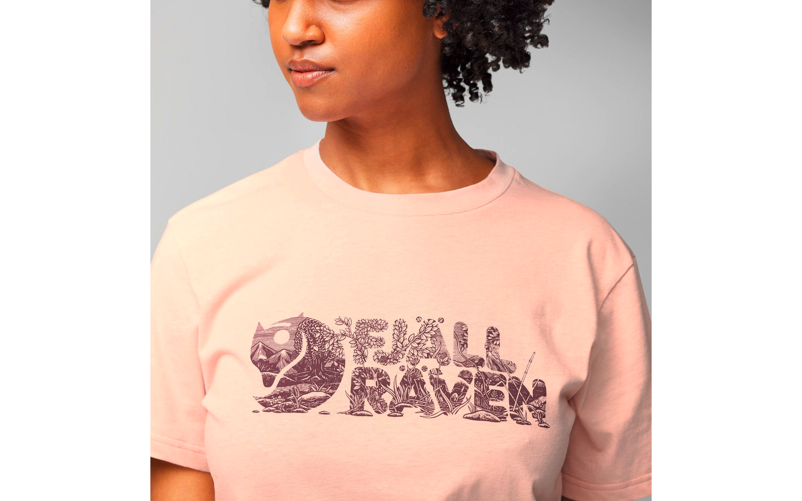 Fjällräven Lush Logo Damen T-Shirt