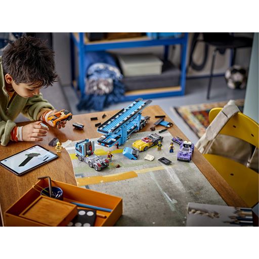 LEGO City Biltransport Med Sportsvogne - 60408