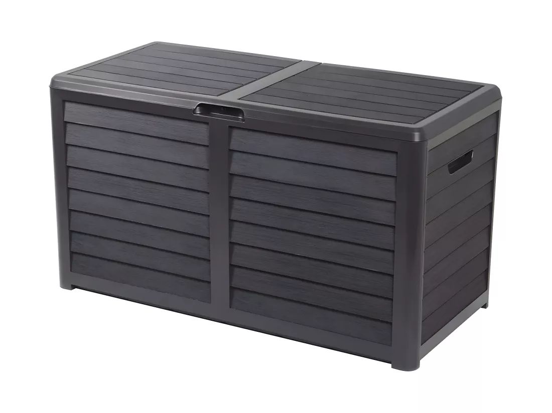 Coffre de rangement Baya - 420 L - Gris foncé - Eda
