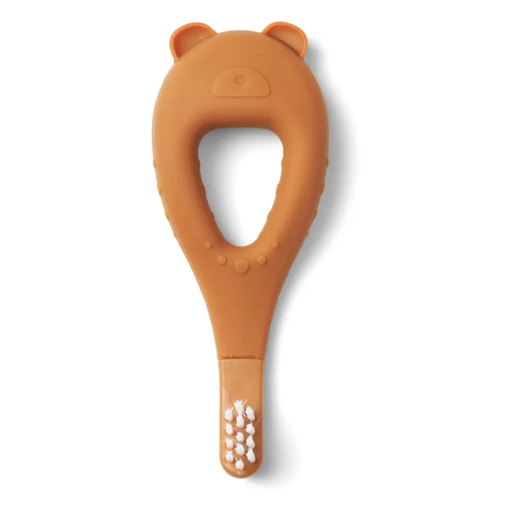Liewood Brosse à dents Janelle en silicone - Set de 2 | Mustard