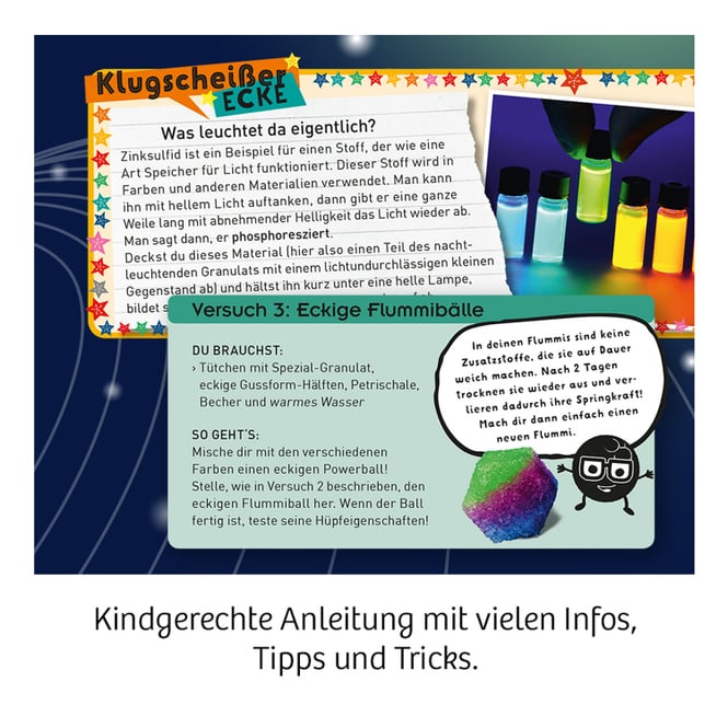 Fun Science - Nachtleuchtende Flummi-Power